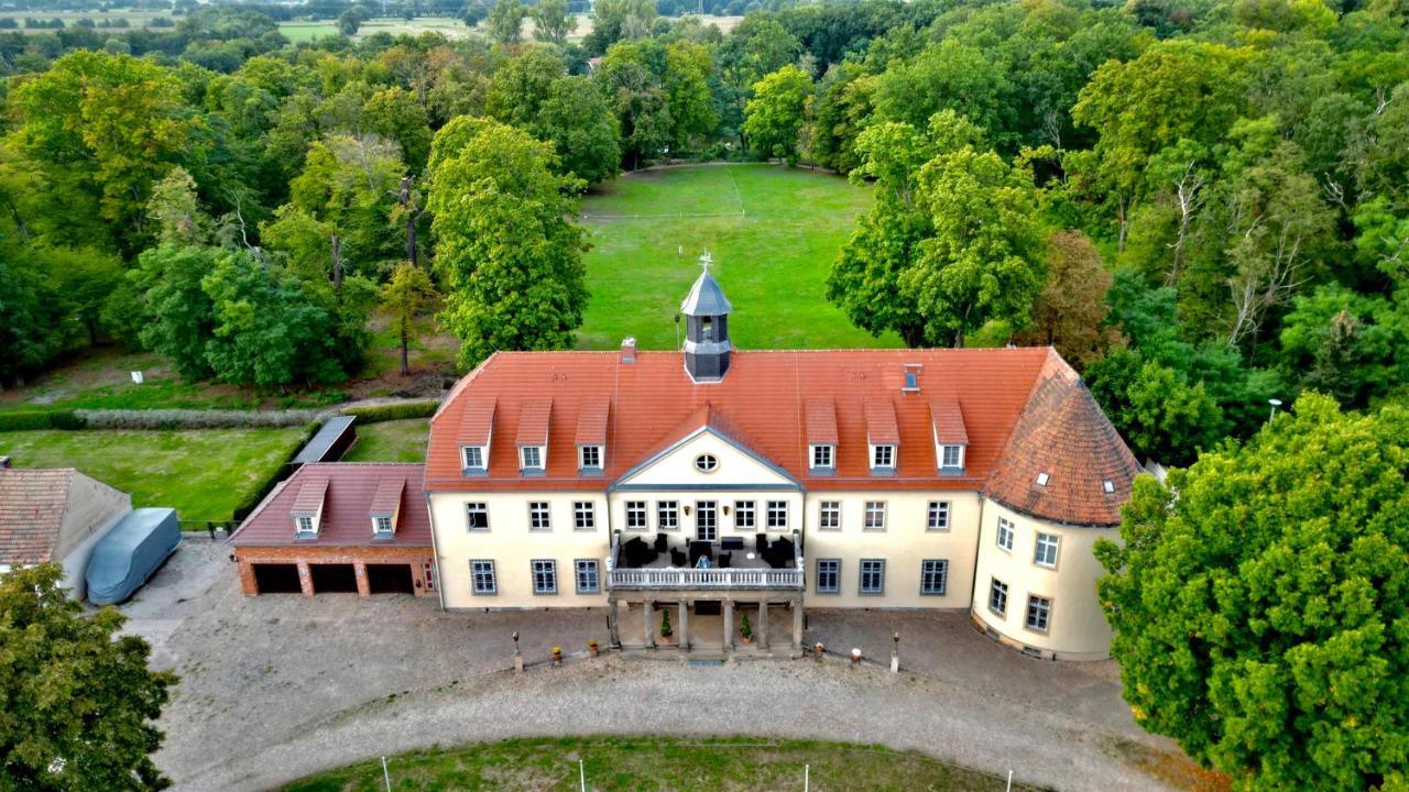Hotel Garni Schloss Grochwitz Herzberg  Exterior foto